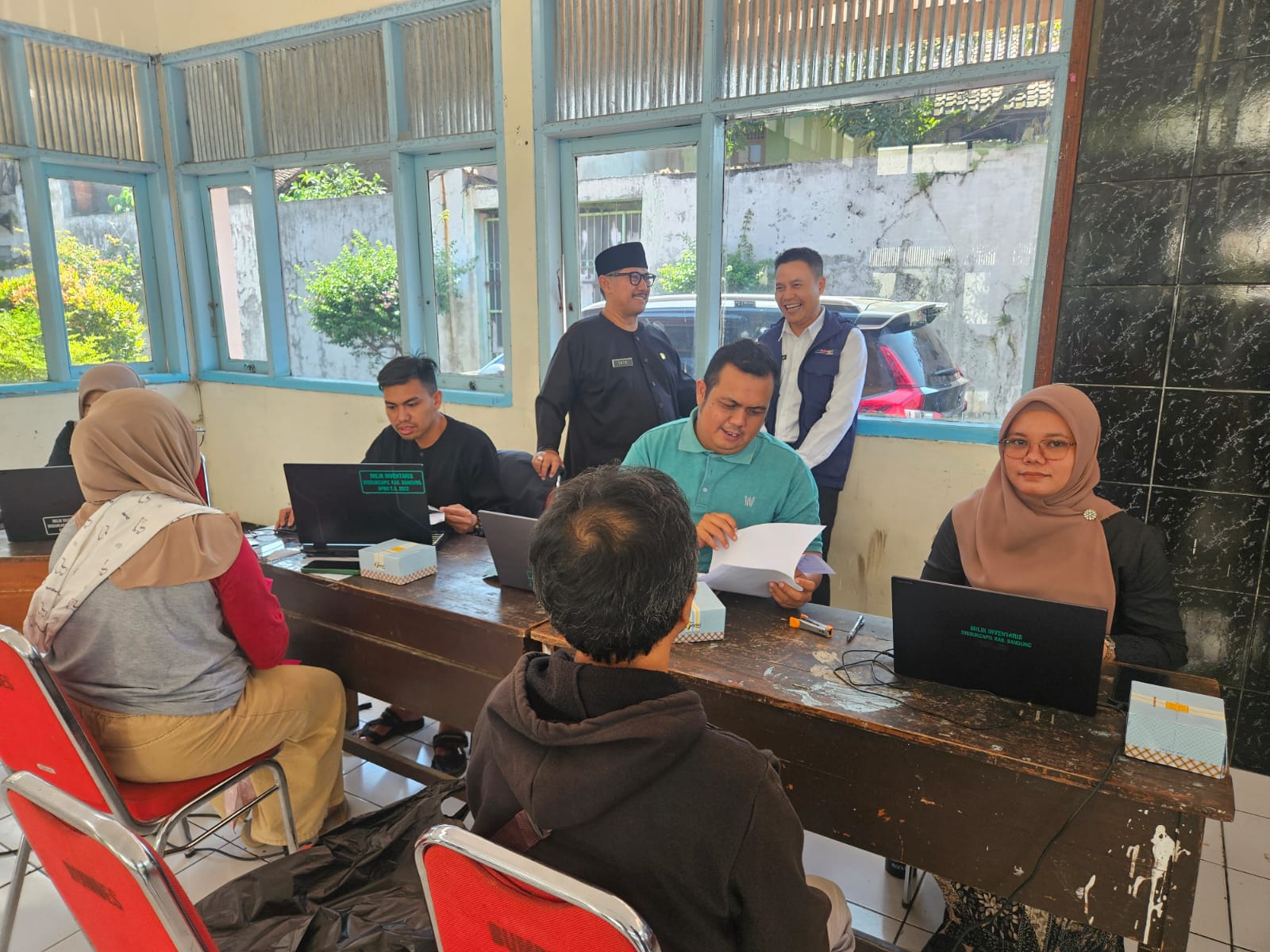 Program Prioritas Bupati Bandung: Hari Ini, Disdukcapil Kabupaten Bandung Hadir di Desa Cangkuang Kulon Dayeuhkolo