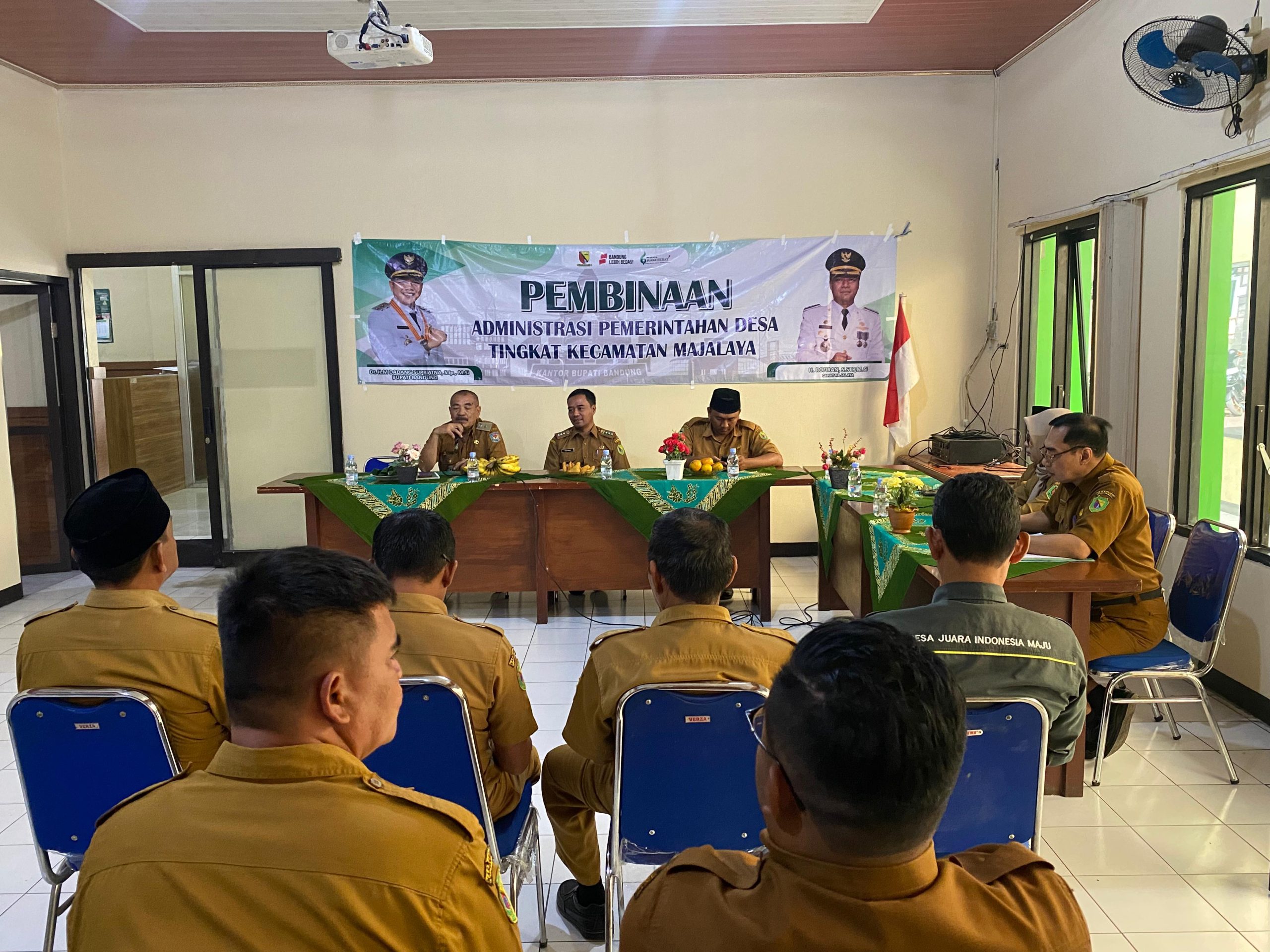Pemdes Padaulun Kecamatan Majalaya Laksanakan Giat Pembinaan Administrasi Pemerintah Desa